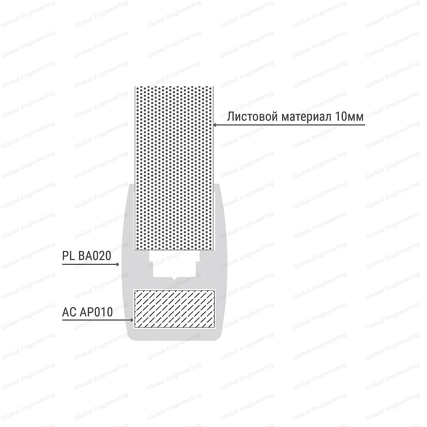 PanelLED 20 - panel with LED illumination
