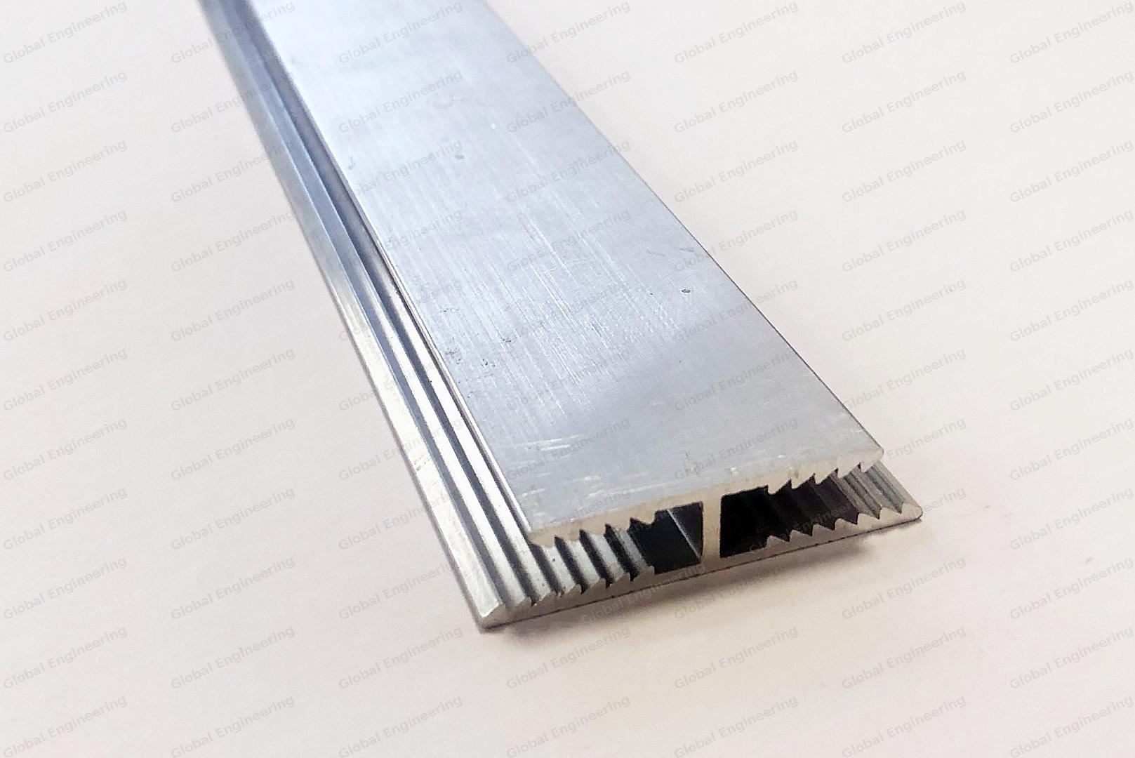 Алюминиевый стыковочный н - профиль 4 мм