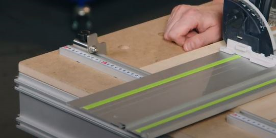 Профиль-упор со шкалой KT EM составной